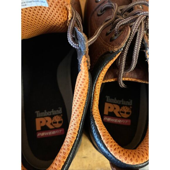 Timberland PRO Ladies' TiTan Oxford Shoe safety toe Size 8M - Picture 8 of 10